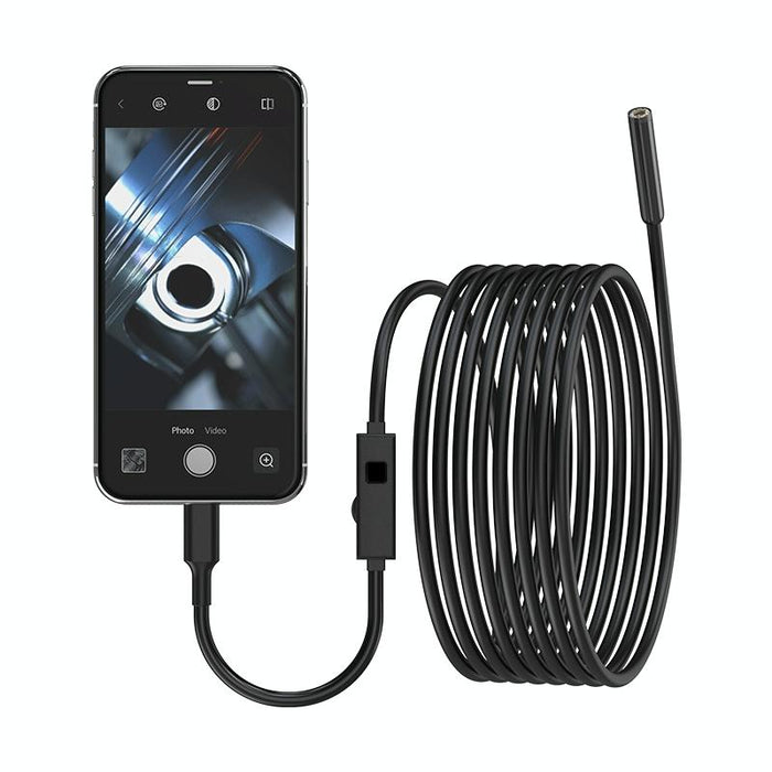 8Mm Lenses 2Mp Hd Industry Endoscope Support Mobile Phone Direct Connection Length 10M