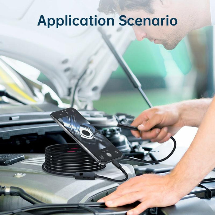 8Mm Lenses 2Mp Hd Industry Endoscope Support Mobile Phone Direct Connection Length 10M