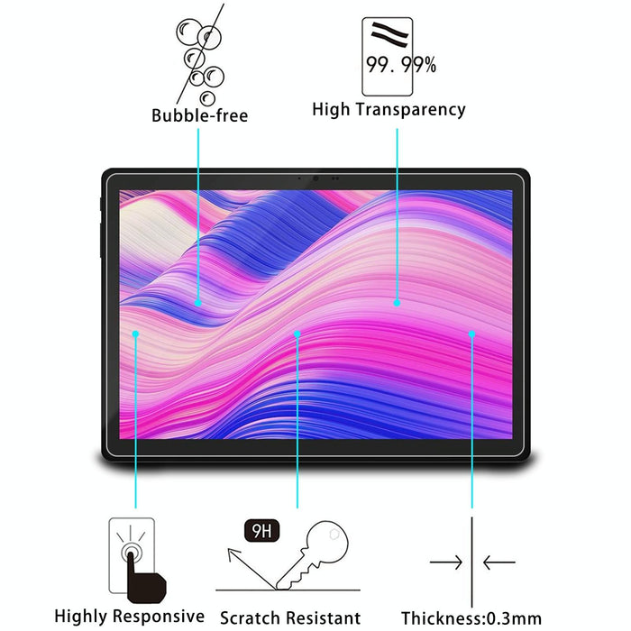 For Luca Tm102M4N1-B 8.0 0.3Mm 9H Explosion-Proof Tempered Tablet Glass Film