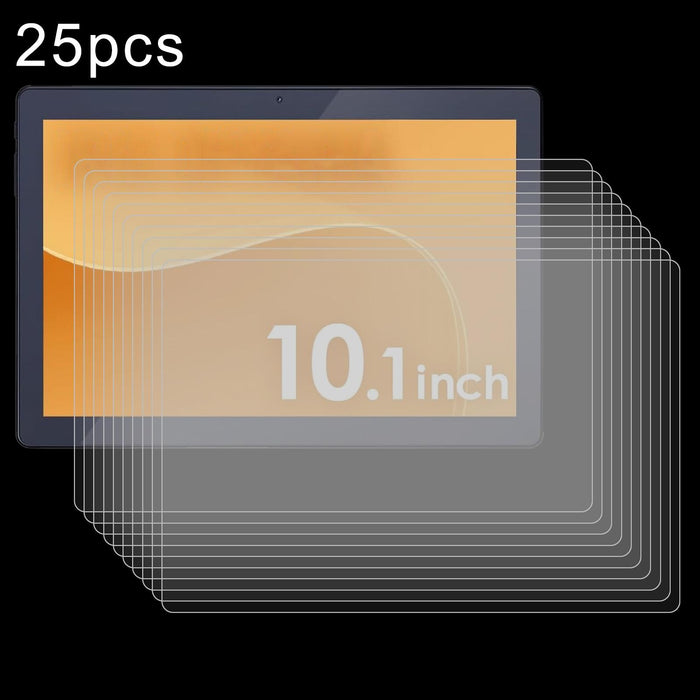 For Luca Tm103 M4V1-B 10.1 25Pcs 0.3Mm 9H Explosion-Proof Tempered Tablet Glass Film