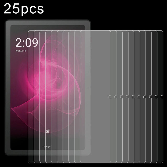 For T-Mobile The Revvl Tab 5G 25Pcs 0.3Mm 9H Explosion-Proof Tempered Tablet Glass Film