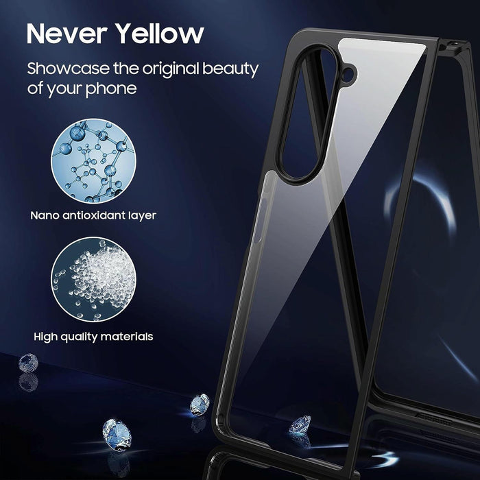 Ultra Thin Pc Tpu Case For Samsung Galaxy z Fold 4