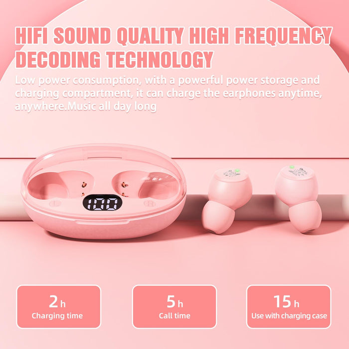 T305 Digital Display Wireless Bluetooth Earphone