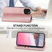 Cubic Grid Calf Texture Magnetic Leather Phone Case