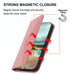 Cubic Grid Calf Texture Magnetic Leather Phone Case