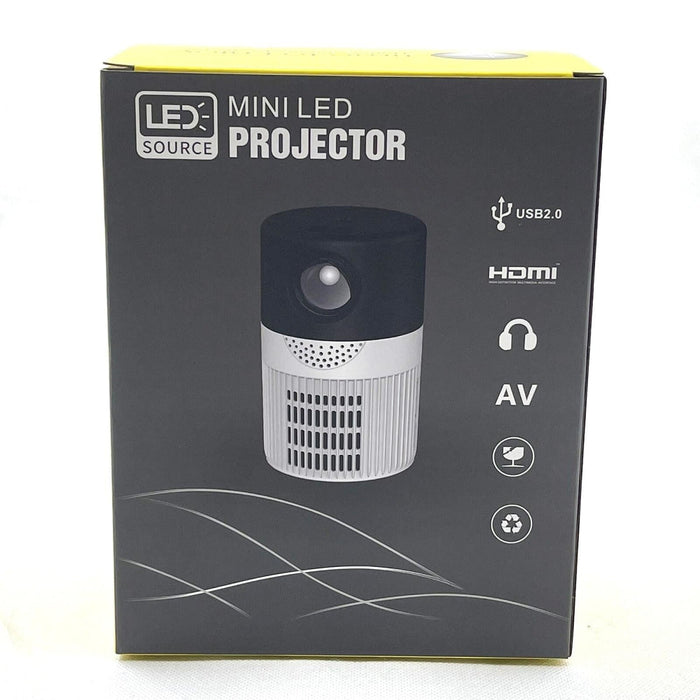 T400 3000 Lumens Led Mini Projector Supports Wifi Screen Mirroring