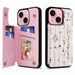 Printed Double Buckle Rfid Anti Theft Phone Case For Iphone