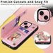 Printed Double Buckle Rfid Anti Theft Phone Case For Iphone