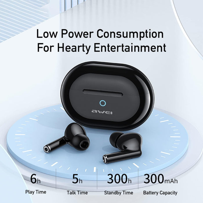 T61 Noise Reduction Dual Mic Tws Bluetooth Earbuds