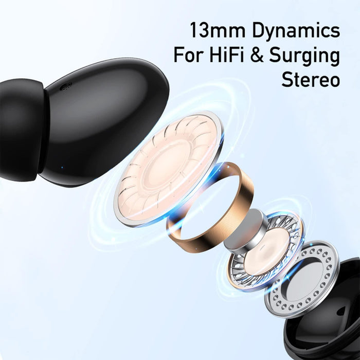 T61 Noise Reduction Dual Mic Tws Bluetooth Earbuds