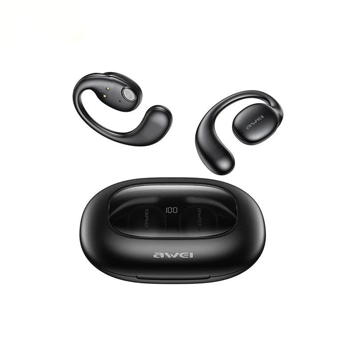 T80 Air Conduction Sport Tws Bluetooth Earbuds Black