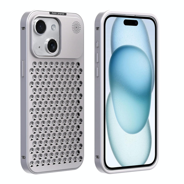 R Just Rj58 Aromatherapy Metal Cooling Phone Case