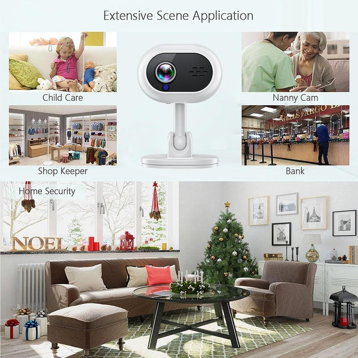 A4 1080P Hd Wifi Smart Surveillance Camera Support Two-Way Voice & Infrared Night Vision