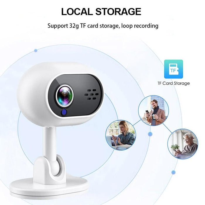 A4 1080P Hd Wifi Smart Surveillance Camera Support Two-Way Voice & Infrared Night Vision