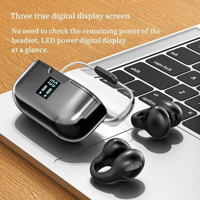 G91 Ear Clip Bone Conduction Tws Noise Reduction Bluetooth Earphone