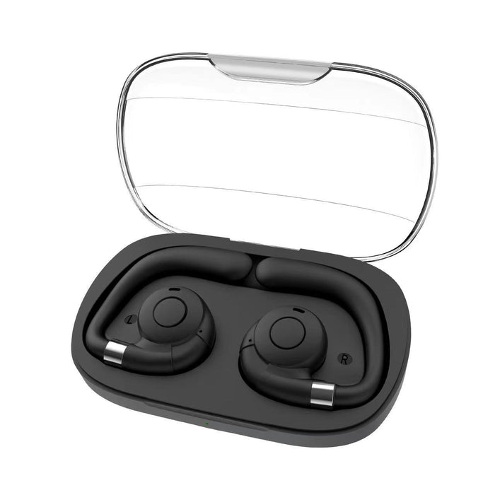 Hf02 Ear Clip Bone Conduction Tws Noise Reduction Bluetooth Earphone