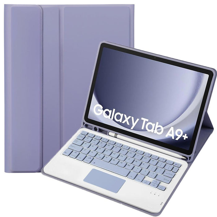 Tpu Touch Keyboard Case For Samsung Galaxy Tab A9+ With Pen Holder