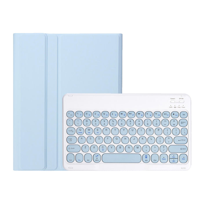 Tpu Bluetooth Keyboard Case For Samsung Galaxy Tab A9+ With Pen Slot
