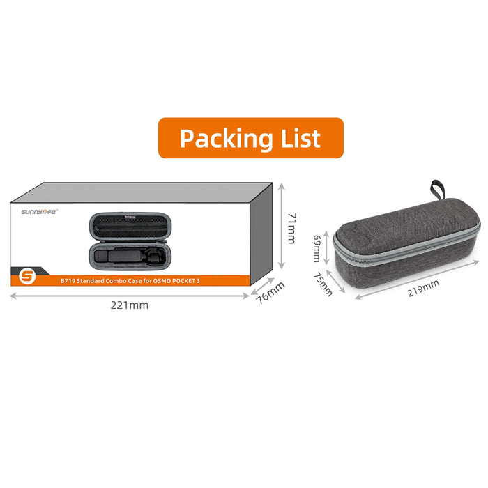 Full Set Storage Case Box For Dji Pocket 3 Perfect Travel