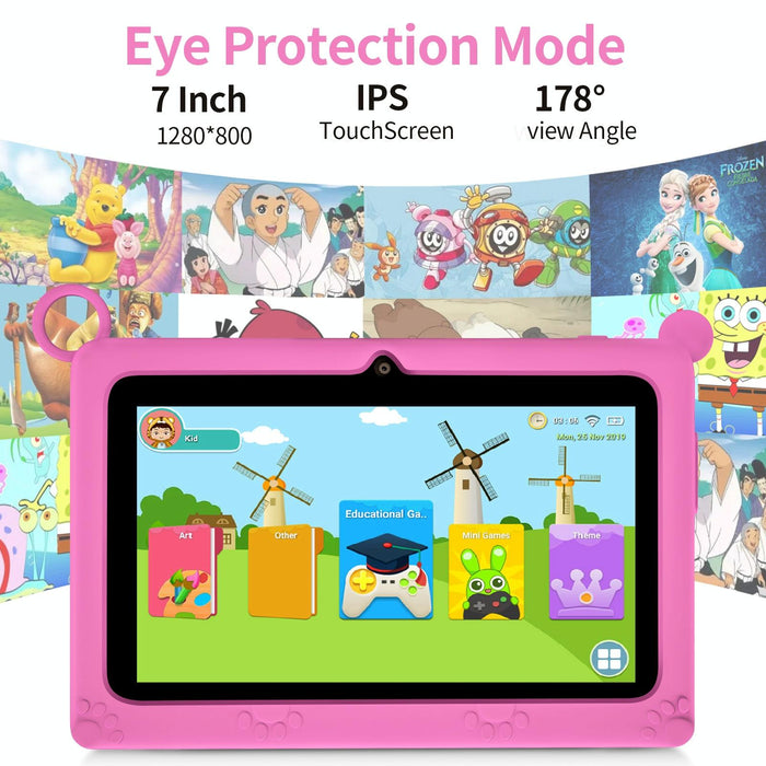 Kids 7 Inch With Silicone Case 2gb + 32gb Android 11