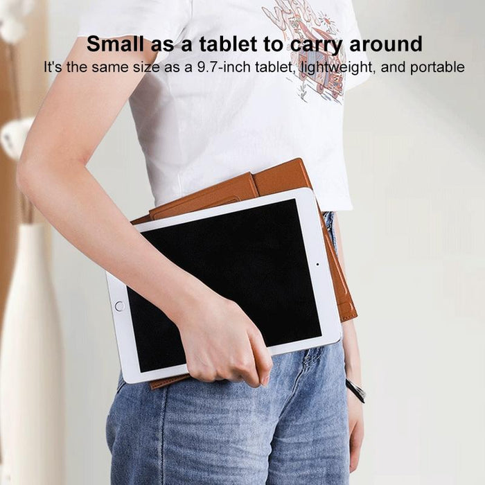 Magnetic Leather Tablet Laptop Folding Holder