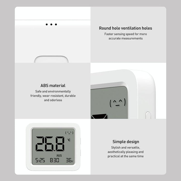 Xiaomi Mijia Bluetooth Thermometer Hygrometer White
