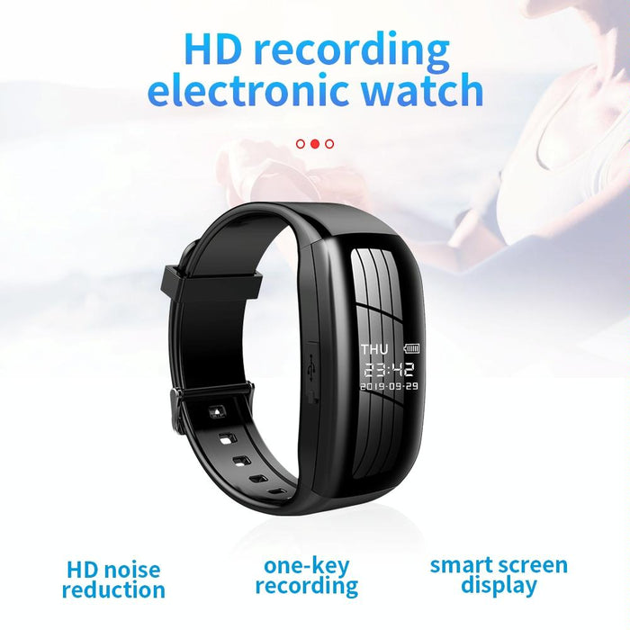 C5 Hd Noise Reduction Smart Recording Electronic Bracelet Capacity 128Gb
