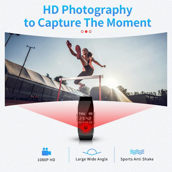C5 Hd Noise Reduction Smart Recording Electronic Bracelet Capacity 128Gb