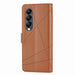 Samsung Galaxy z Fold 4 Embossed Pu Leather Phone Case