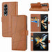 Samsung Galaxy z Fold 4 Embossed Pu Leather Phone Case