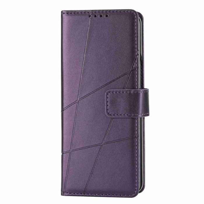 Samsung Galaxy z Fold 4 Embossed Pu Leather Phone Case