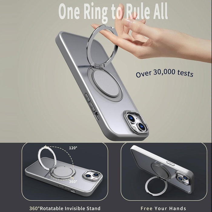 360 Degree Rotating Magsafe Magnetic Holder Phone Case