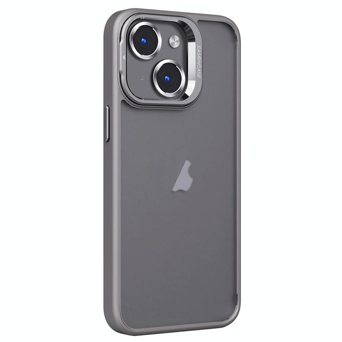 Invisible Lens Holder Pc Tpu Frosted Phone Case For Iphone