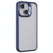 Invisible Lens Holder Pc Tpu Frosted Phone Case For Iphone