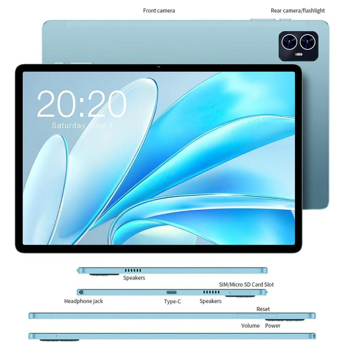 10.1 4G Lte Tablet 8Gb 128Gb Android 13 Octa Core Dual Sim