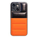 Colour Block Down Jacket Phone Case For Iphone 15