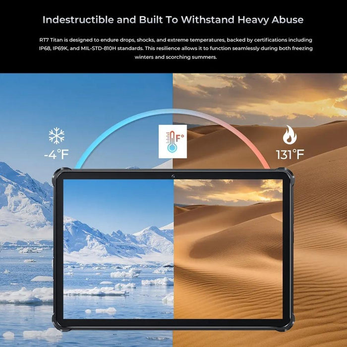 10.1 Rugged Tablet 8Gb 256Gb 4G Network Dual Sim