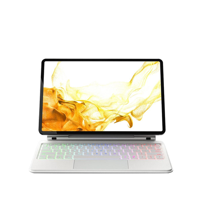 Bluetooth Keyboard Leather Case For Galaxy Tab S9 Fe / S9 / S8