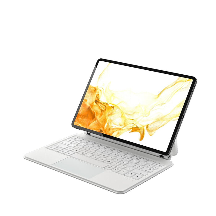 Bluetooth Keyboard Leather Case For Galaxy Tab S9 Fe / S9 / S8