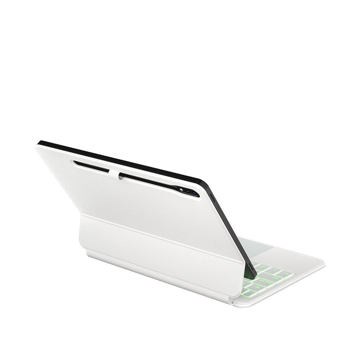 Bluetooth Keyboard Leather Case For Galaxy Tab S9 Fe / S9 / S8