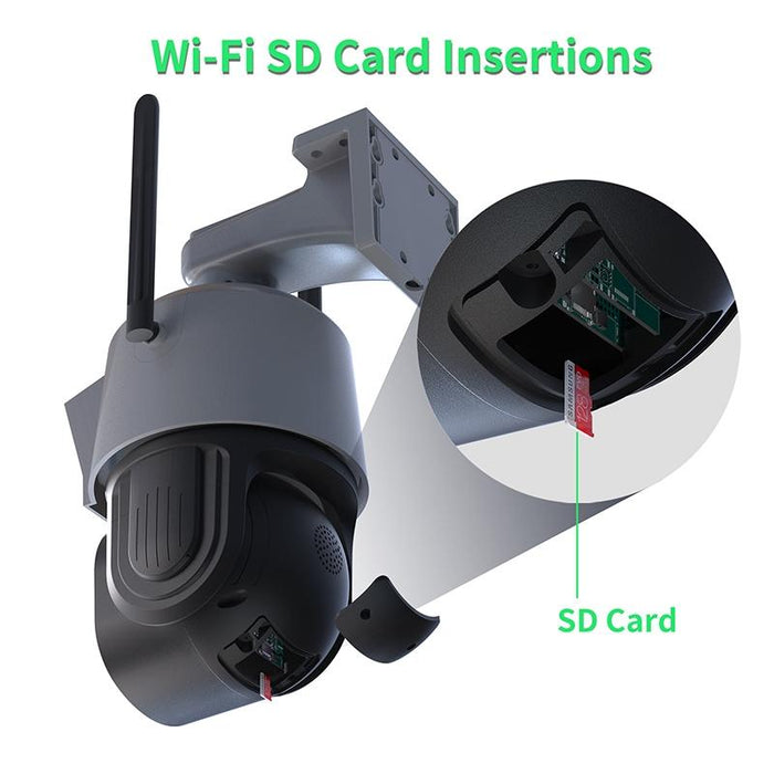 Dual Lens Smart Hd Dome Wifi Camera