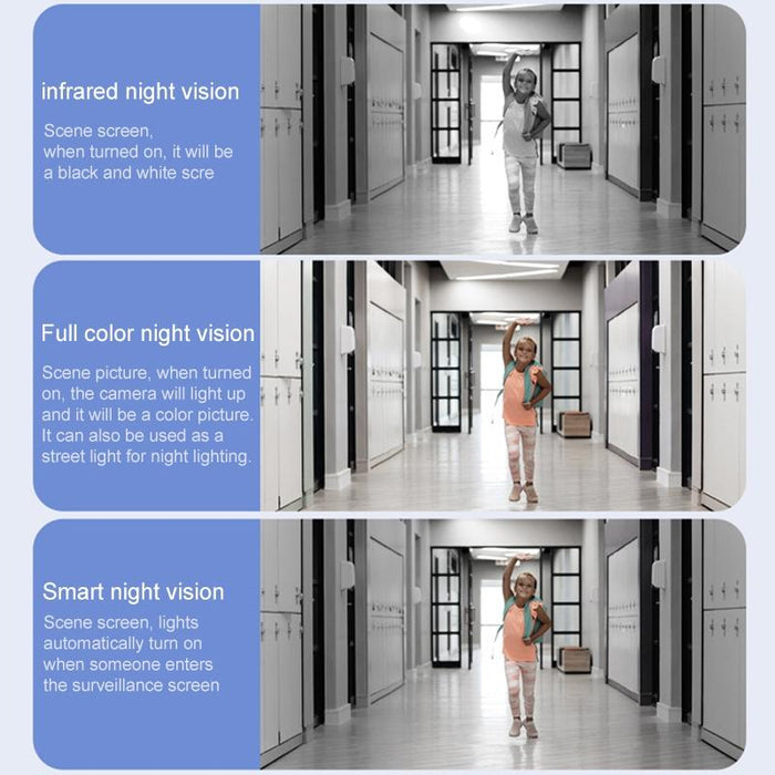 4Mp Wifi Dual Camera Supports Two-Way Voice Intercom & Humanoid Detection