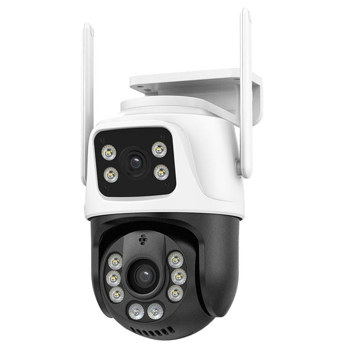 6Mp Wifi Dual Camera Supports Two-Way Voice Intercom & Infrared Night Vision