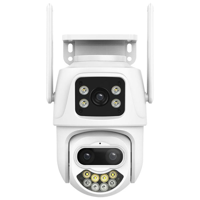 3Mp Wifi Triple Camera Supports Two-Way Voice Intercom & Infrared Night Vision