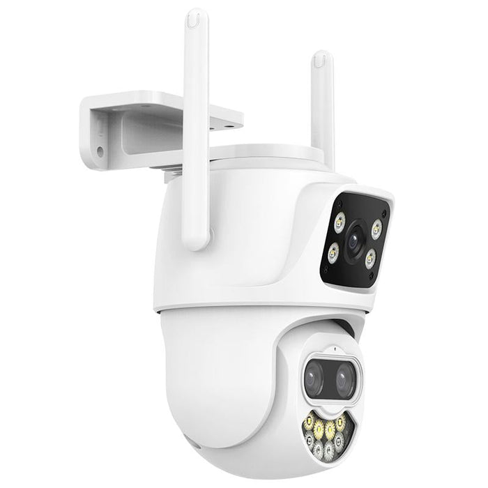 3Mp Wifi Triple Camera Supports Two-Way Voice Intercom & Infrared Night Vision