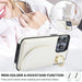 Ym007 Ring Holder Card Bag Skin Feel Phone Case For Iphone