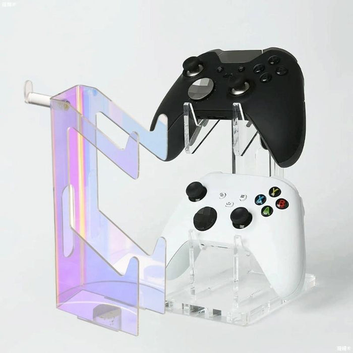 Acrylic Colourful Game Controller Headphone Storage Display Stand