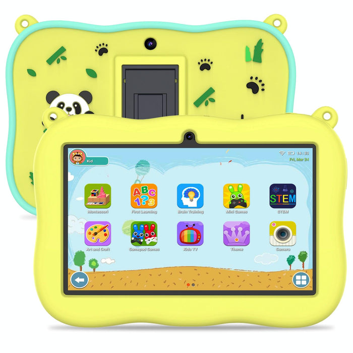 Kids 7 Inch Wifi 2gb + 32gb Android 13 Allwinner A100 Quad