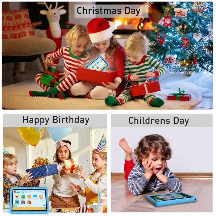 Kids 10.1 Inch 4gb + 128gb Android 13 Allwinner A523 Octa