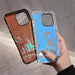 Mecha Circuit Board Pattern Phone Case For Iphone 15